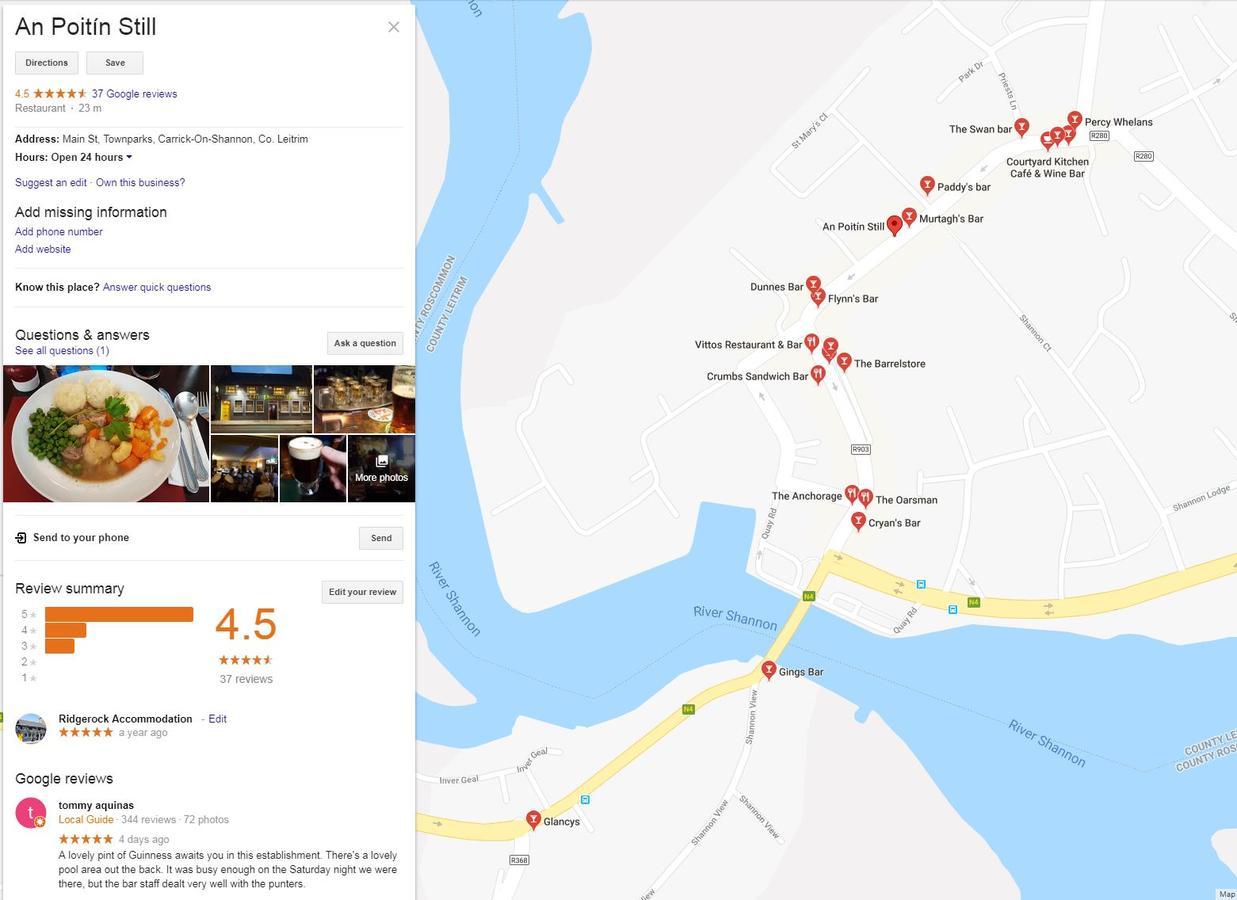 Ridge-Rock Accommodation Carrick on Shannon 外观 照片