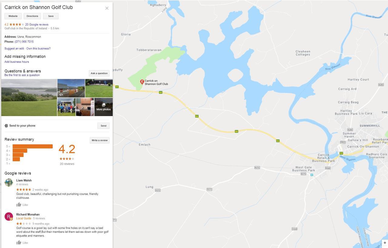 Ridge-Rock Accommodation Carrick on Shannon 外观 照片